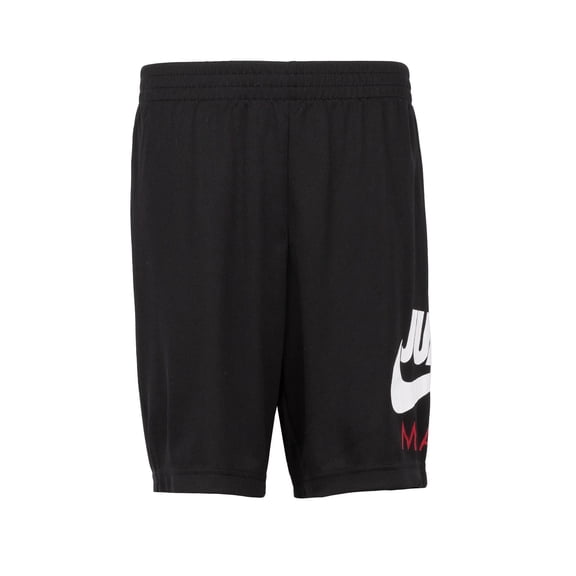 Nike Boys Air Jordan Jumpman Classics Shorts, Black/White/Maroon, M