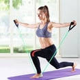 thumbnail image 6 of Litrail 20lbs Nylon Resistance Bands - Full Body Workout, Shoulder Neck Stretching, Arm & Back Toning - Non-Slip Handle, Portable for Yoga Pilates Home Gym Office, 6 of 6