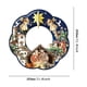 thumbnail image 3 of Guirnaldas navideñas, decoraciones navideñas, adornos navideños, regalos navideños, decoración navideña, corona, placa de puerta, adorno de escena de madera, estatua circular, 3 of 6