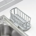 thumbnail image 4 of Kitchen Sink Caddy Sponge Holder - Sponge Holder for Sink, Sink Tray Drainer Rack, Soap Dish Dispenser Brush Holder Storage Kitchen Accessories, 4 of 8