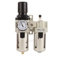 thumbnail image 2 of Manual Drain Separator, High Accuracy Transparent Container Air Compressor Filter Regulator  for Pneumatic Systems for Automation Equipments G1/2, 2 of 7