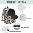 thumbnail image 4 of Hedgehog Pattern Backpack for School,Cute School Bag,Schoolbag with Adjustable Shoulder Straps & Padded Back,15.7"x11.8"x5.5", 4 of 5