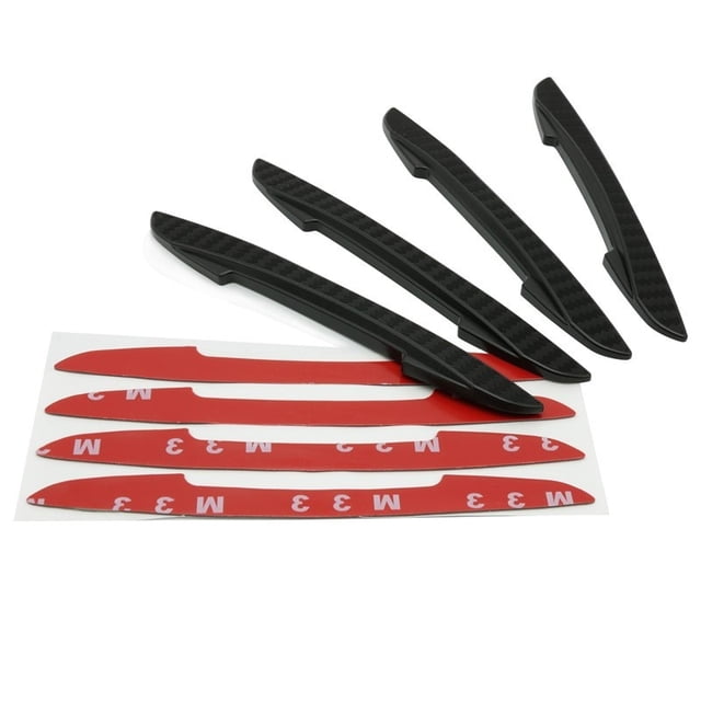 4 Unids/Set Protector De Puerta De Coche Anticolisión Tira De La Del Guardia Borde Esquina Parachoques Guardias Protección