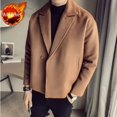 thumbnail image 3 of Ofertas de abrigos casuales para hombre, ofertas de rebajas baratas, ropa de moda 2024, reseñas coreanas, muchas chaquetas de lana y mezclas para hombre con estilo y de moda, 3 of 5