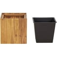 thumbnail image 3 of Garden Raised Bed Pot,Elevated Planter Box,Raised Planter,Garden Box,Garden Bed,for Backyard, Patio to Grow Vegetables, Herbs, and Flowers, 13.2"x13.2"x13.2" Solid Acacia Wood, 3 of 17