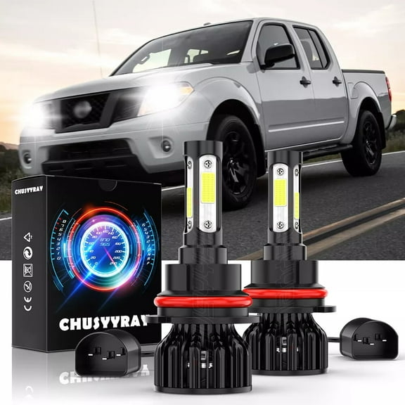 For Nissan Frontier 2005-2023 9007 LED Headlight High Low Beam Bulbs 6000K White 2 Pack