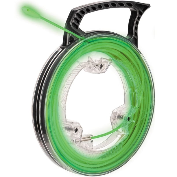 Cinta adhesiva Klein Tools 50660 de fibra de vidrio que brilla en la oscuridad, 12 m