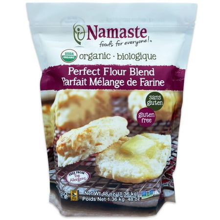 Namaste Foods, Gluten Free, Organic, Perfect Flour Blend, 48 oz. Bag, All-Purpose Baking Flour Blend