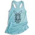 thumbnail image 1 of Hip Hop Ya Don't Stop Rabbit Tank Top, Ladies Racerback Tank Top, Easter Tank, Bunny Hipster Rabbit Tank, Cancun, XX-Large, 1 of 3