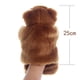 thumbnail image 2 of Adorable oso de zoológico marioneta de mano de peluche amigos animales marionetas educativas muñecos de oso (marrón) BRILLAR Rojo Verde, 2 of 5