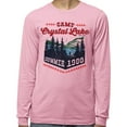 thumbnail image 2 of Camp Crystal Lake Long Sleeve Shirt Unisex 2X-Large Pink, 2 of 5