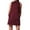 Red, variant on Dress for Women 2024 Summer Sleeveless Turtleneck Dress Casual A Line Tank Dress With Pockets Womens Loose Sundress