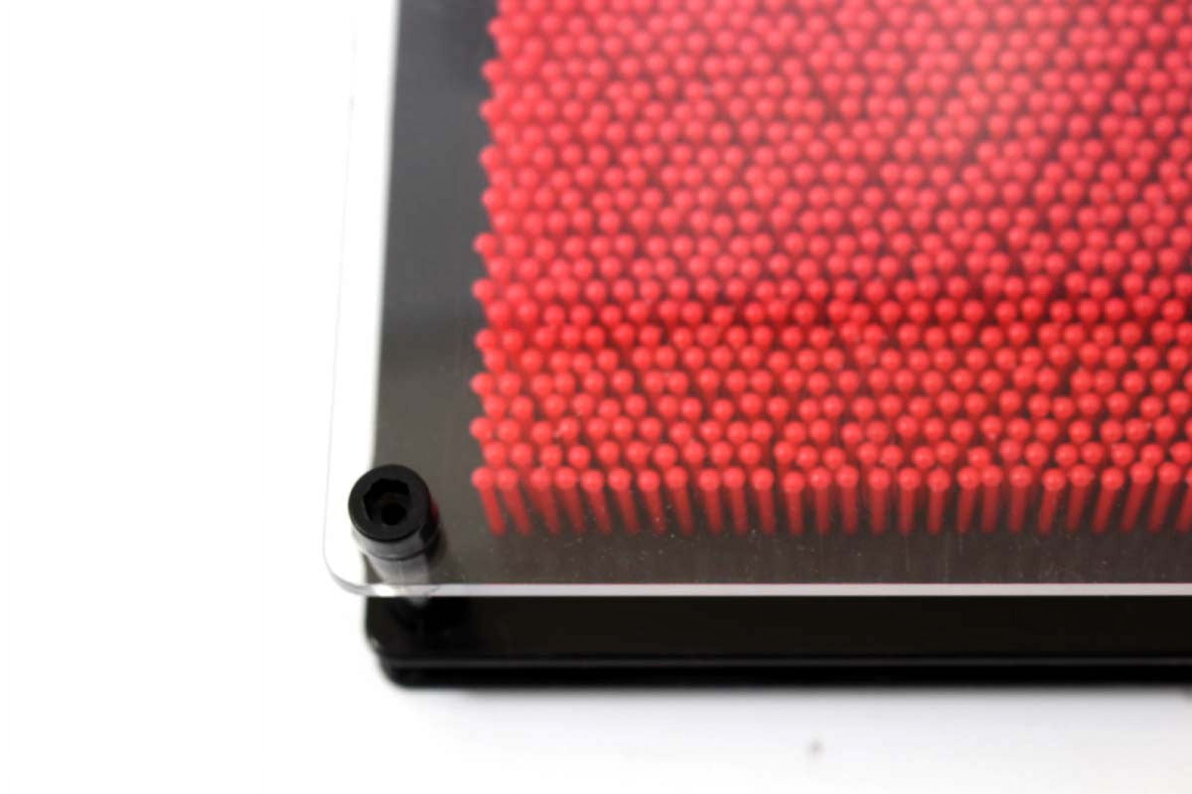 Board No More! 3D Pin Art Impression Board - Red