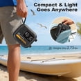 thumbnail image 6 of Electric Paddle Board Pump Portable, 22 PSI Rechargeable Electric SUP Air Pump, Intelligent Dual Stage Inflation & Deflation, Auto-Off, for Paddle Boards, Kayak, Kite, Tent, 6 of 7