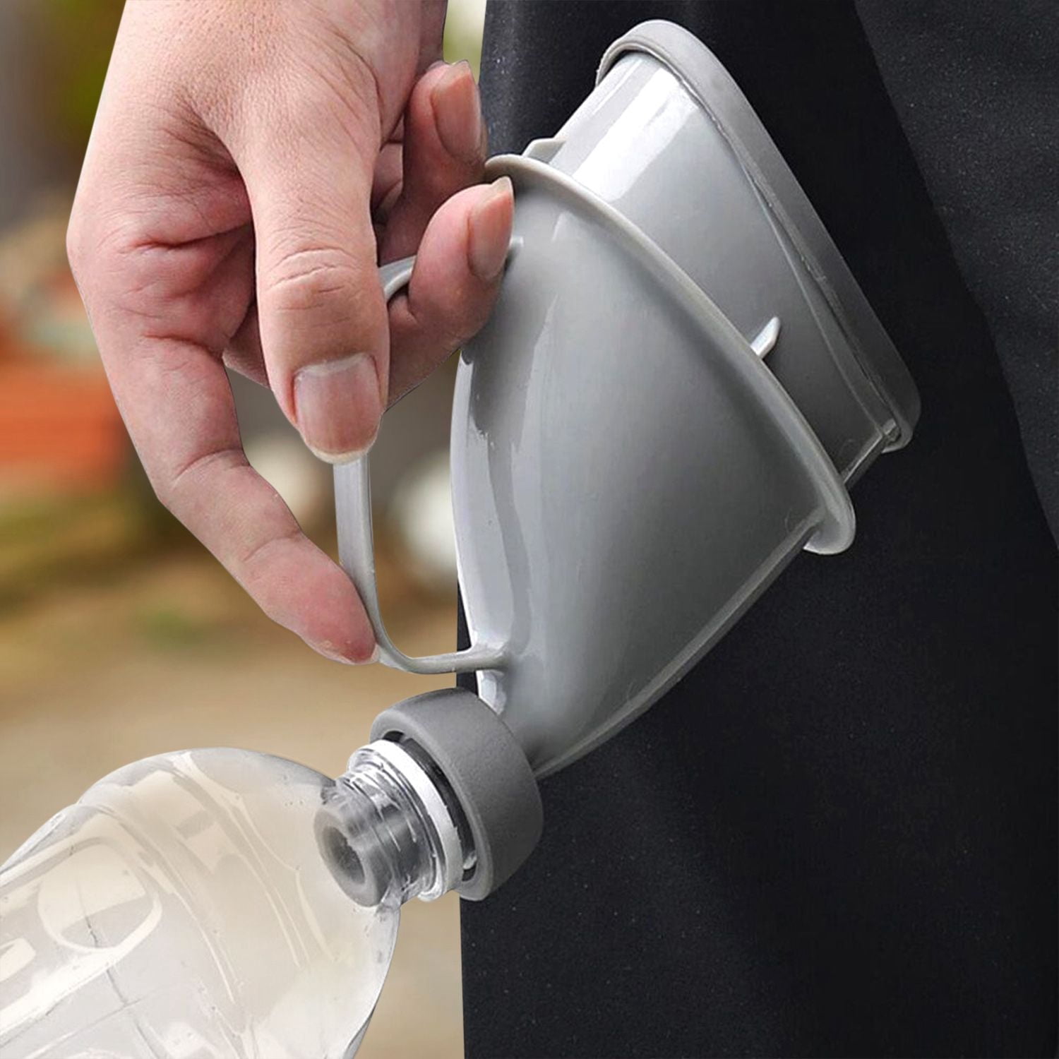 Unisex Potty Pee Funnel Adult Emergency Urinal Device Portable Male Female Toilet For Car Camping Travel Outdoor