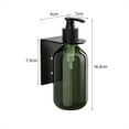 thumbnail image 2 of Wall Mounted Non-Perforated Stainless Steel Soap Dispenser Hotel Shampoo & Body Wash Separate Bottle Bathroom Kitchen Bath, 2 of 10