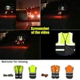 thumbnail image 2 of High Visibility Reflective Safety Vest Customize Logo With 5 Pockets Protective Workwear Outdoor Work Vest, 2 of 7