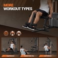 thumbnail image 3 of GARVEE Multifunctional Home Gym System,Home Gym Station with 100LBS Weight Stack,Exercise Equipment for Full Body Traning with Pulley System, 3 of 7