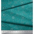 thumbnail image 3 of Soimoi Rayon Fabric Flower Artistic Print Fabric by the Yard 56 Inch Wide, 3 of 3