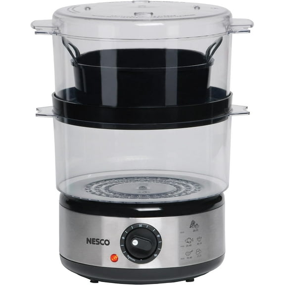 ST-25F Food Steamer 5 Quart 400  Black/Clear