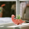 thumbnail image 5 of Cute Cartoon Animal Shaped Succulent Pot Set, Breathable Coarse Ceramic, Perfect for Succulents, Compact, Balcony Windowsill Decor, Gift, 5 of 5
