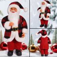 thumbnail image 4 of Ahorros Imperdibles, Muñeco de Papá Noel de 12 pulgadas con postura de pie, decoración para ventana Akmoler, 4 of 8