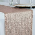 thumbnail image 6 of BalsaCircle Blush Extra Sequin Chair Sash Party Wedding Decorations, 6 of 6