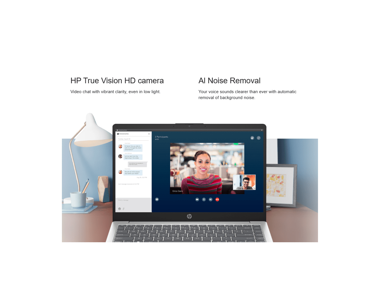 HP 14" HD Laptop AMD Ryzen 7 7730U 32GB Memory 1 TB NVMe SSD AMD Radeon Graphics