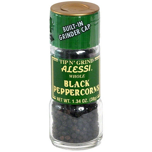 Alessi Black Peppercorn, 1.34 oz (Pack of 6) by Alessi