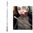 thumbnail image 3 of Made Of Quality Stainless Steel FX Makeup Tool, Wax Spatula, Durable Lightweight And Portable For Apply Skin Wax Mix Foundation, 3 of 8