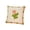 D#190, variant on Linen Pillow Cover with Embroidered Pink Flowers - Soft Textured, Contrast Piping, Natural Off-White Decorative Throw Pillow Case for Living Room, Bedroom, Patio Seating