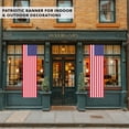 thumbnail image 5 of Koyal Wholesale Vertical American Flag 4th of July Decorations, Indoor & Outdoor Patriotic Banners, Pack-2, 5 of 5