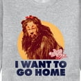 thumbnail image 3 of The Wizard of Oz - Lion Home - Men's Crew Neck Fleece Pullover, 3 of 5