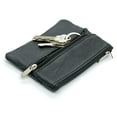 thumbnail image 5 of Genuine Leather Coin Purse ID Credit Card Holder Keychain Key Ring, 5 of 11