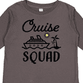 thumbnail image 4 of Inktastic Cruise Squad with Vector Cruise Ship and Palm Trees Boys or Girls Long Sleeve Toddler T-Shirt, 4 of 5