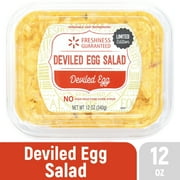Freshness Guaranteed Premium Ready-to-Serve Deviled Egg Salad Small Tub, 12 oz (Refrigerated)