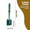 thumbnail image 2 of Meat Chopper - Beef Smasher Hamburger Grinder Meat, Premium Heat Resistant Nylon Potato Masher Mix Tool - 5-Blade Food Mixer, BPA-Free Kitchen Tool (1, Green), 2 of 7