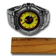 thumbnail image 3 of Flash Reverse Flash Symbol Black Watch with Metal Band, 3 of 6