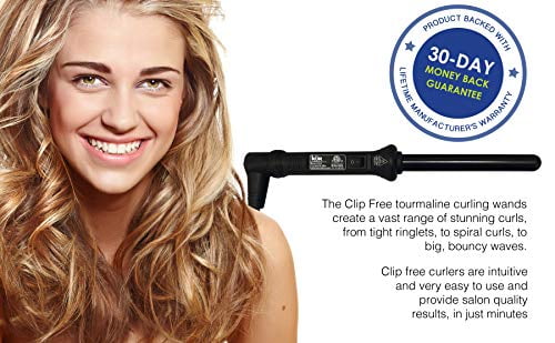 curling wand with clip