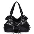 thumbnail image 1 of Bolso de mano para mujer, informal, con borlas, holgado, estilo Hobo, bolso cruzado, 1 of 3