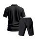 thumbnail image 4 of WILLBEST Traje de Verano para Hombre, de Carga Corta, Holgado, Informal, Transpirable, de Manga Corta, de Lino, 4 of 8