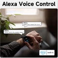 thumbnail image 4 of Vibeat IDW26 1.83” Smartwatch - Fitness Watch w/ Alexa, IP68, 100+ Exercise Modes, Black, 4 of 9