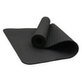 thumbnail image 4 of Estera de yoga de 72 pulgadas de largo x 24 pulgadas de ancho para hombres y mujeres, estera de pilates para el hogar, piso de yoga 6 mm de espesor, 4 of 8