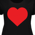 thumbnail image 4 of Inktastic Red Heart Women's Plus Size T-Shirt, 4 of 5