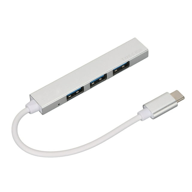 Estación De Acoplamiento, Tipo C A USB 2.0 USB 3.0 USB C Hub 4 En 1 Diseño Velocidad De Transmisión Rápida Disipación De Calor Efectiva Para Escritorio Para Computadora