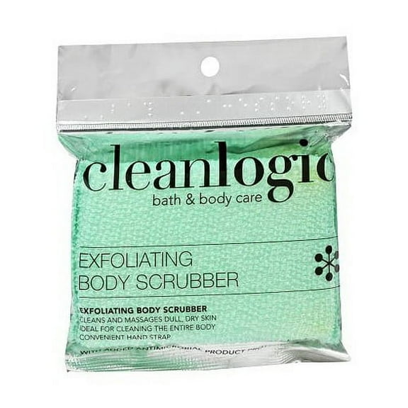 Cleanlogic Exfoliating Body Scrubber, 1 Ea, 2 Pack
