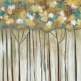 thumbnail image 2 of Zarris, Chariklia 15x15 Gold Ornate Wood Framed with Double Matting Museum Art Print Titled - Golden Canopy II, 2 of 4