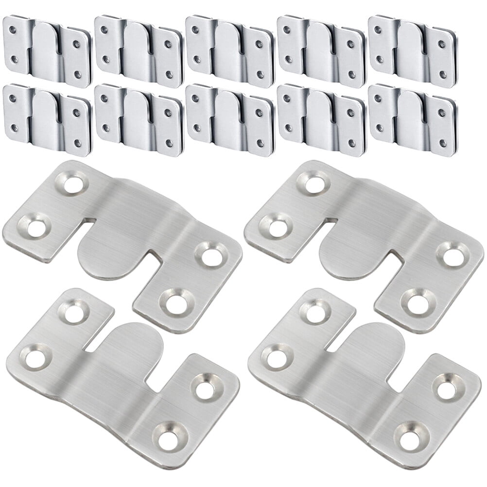 15 Pairs Interlocking Photo Frame Hooks Heavy Duty Picture Hangers for