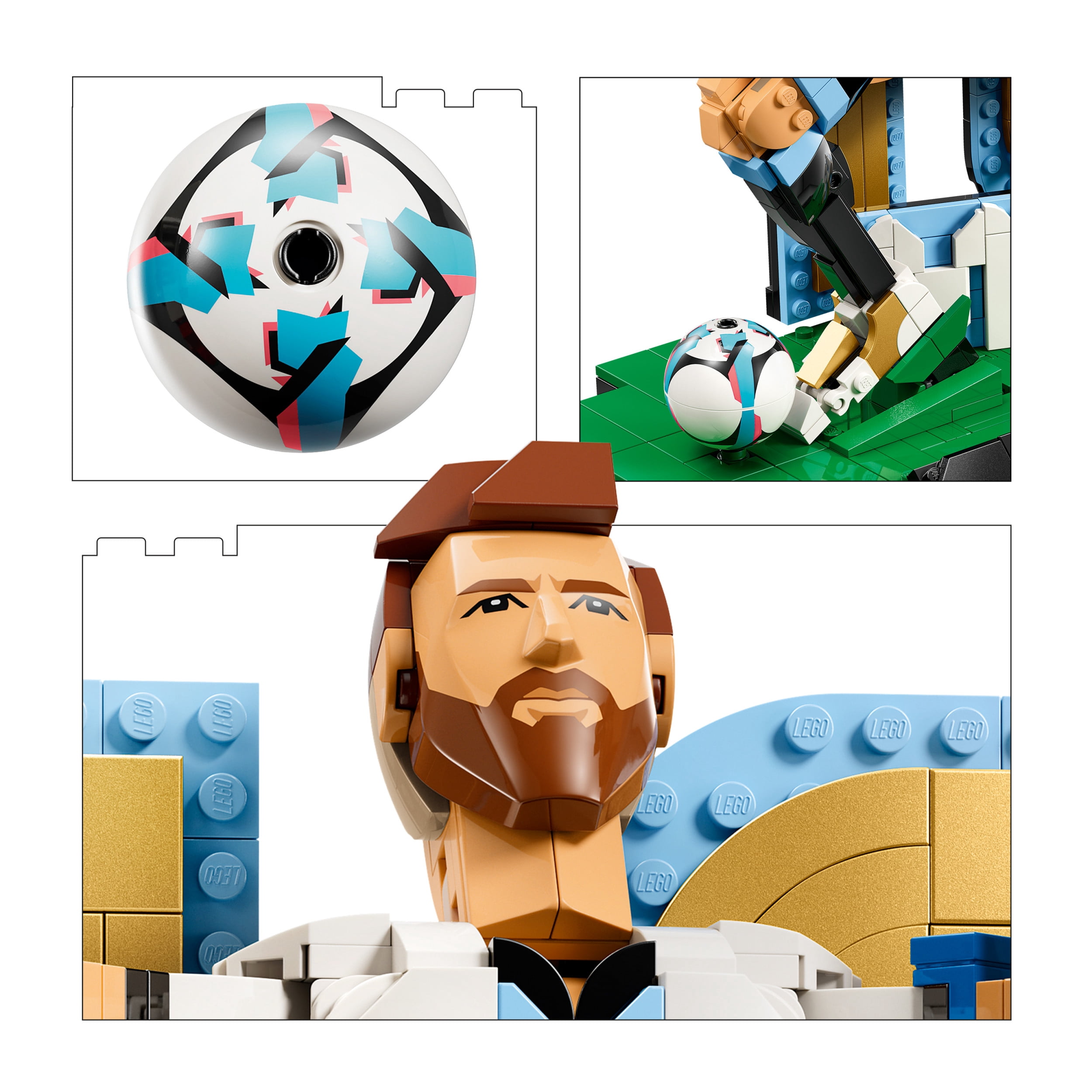LEGO Editions Lionel Messi - La légende du soccer 43015