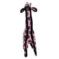 thumbnail image 4 of Tuffy Jr Zoo Giraffe Pink Durable Plush Squeaky Dog Toy, 2 Pack, 4 of 7